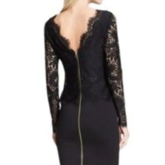 Ted Baker Lace Black Dress - Picture 2 of 7
